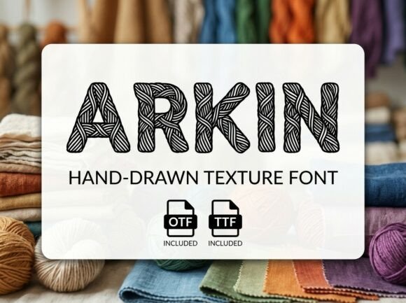 Arkin: A Tactile Display Typeface for Modern Web Design