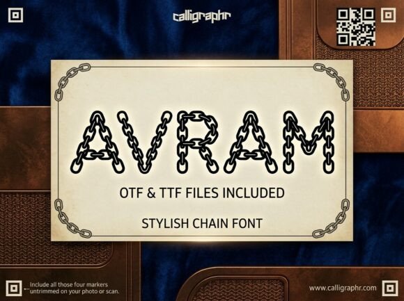 Avram: A Display Typeface That Anchors Your Digital Brand