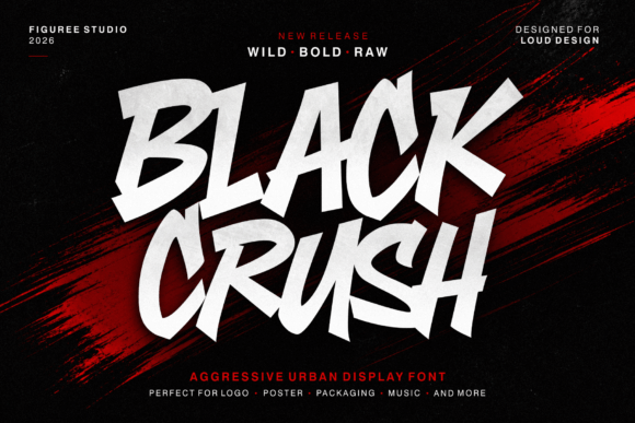Black Crush: The Display Font That Commands Attention