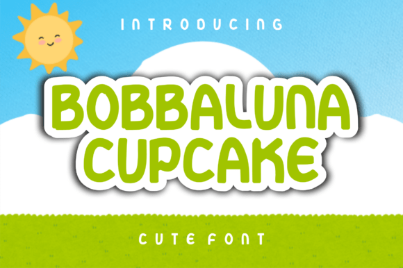 Bobbaluna Cupcake: A Display Font That Delivers Joy—Not Just Decoration