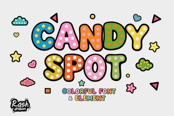 Candy Spot: A Playful Display Font That Makes Campaigns Pop