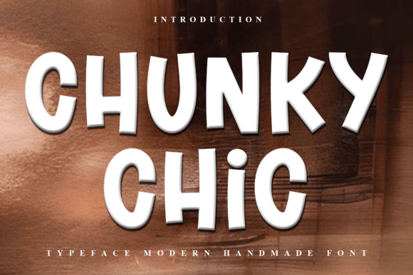 Chunky Chic: A Festive Display Font That Makes Campaigns Instantly Recognizable