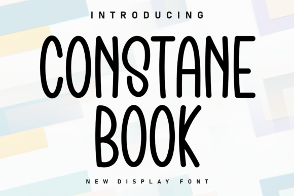 Constane Book: A Handwritten Display Font That Speaks Before You Scroll