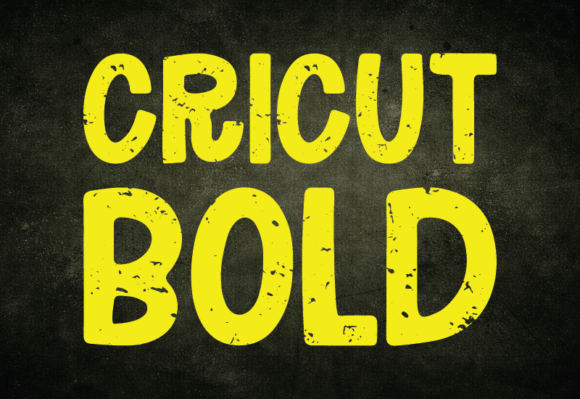 Cricut Bold: A Rugged Display Font for Digital Branding