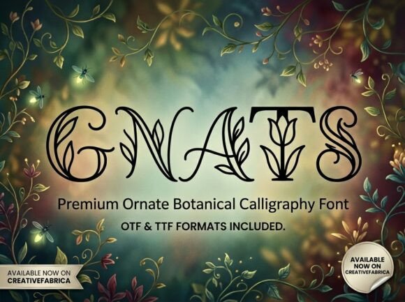 Gnats: A Display Font That Makes Headlines Feel Alive