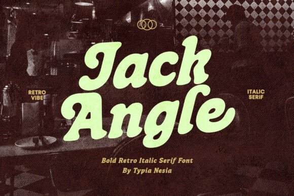 Jack Angle: A Bold Retro Serif for Campaign Headlines