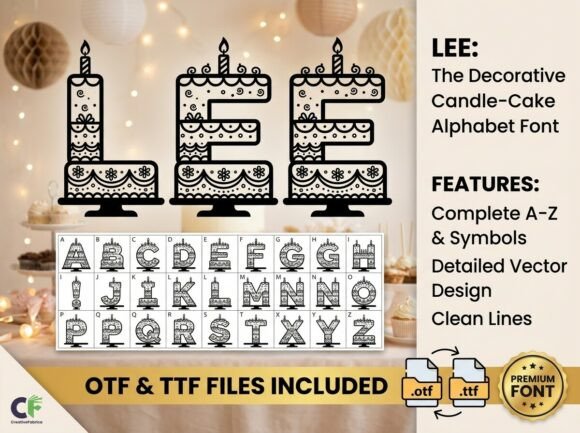 Lee: A Display Font That Turns Headlines Into Celebrations