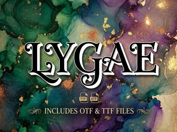 Lygae: A Display Font That Anchors Editorial Mood