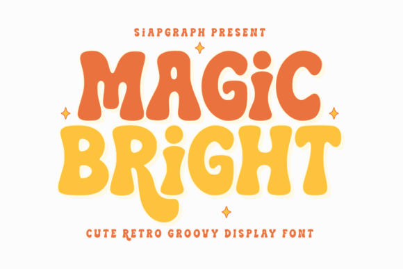 Magic Bright: A Retro Display Font That Feels Like Summer