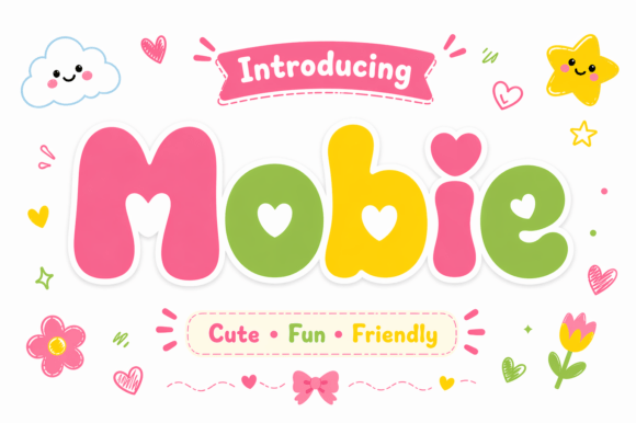 Mobie: A Display Font That Feels Like Sunlight on Paper