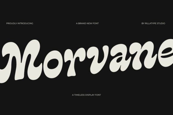 Morvane: A Display Typeface That Commands Attention—Strategically