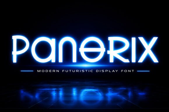 Panorix: A Futuristic Display Font That Elevates Digital Branding