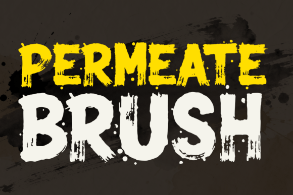 Permeate: A Display Font That Adds Raw Energy to Your Brand