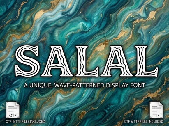 Salal: A Display Font That Anchors Bold Campaign Moments