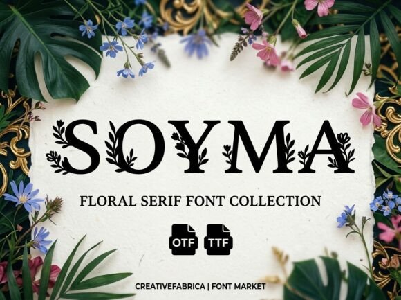Soyma: A Display Font That Elevates Brand Voice