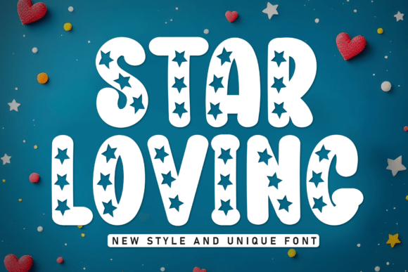 Star Loving: A Handwritten Display Font with Editorial Warmth