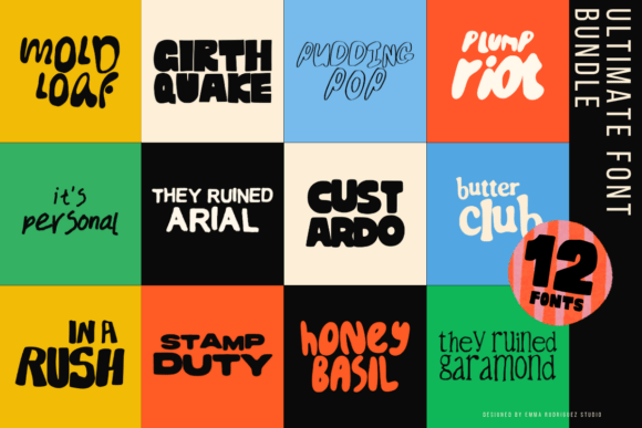 The Ultimate Bundle: Bold Display Fonts That Cut Through the Feed