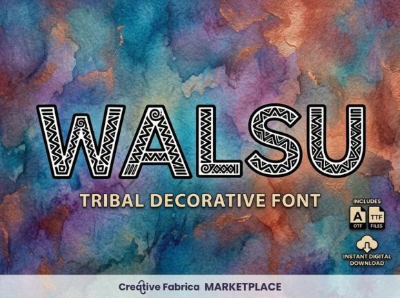 Walsu: A Display Typeface That Makes Your Headlines Unmissable
