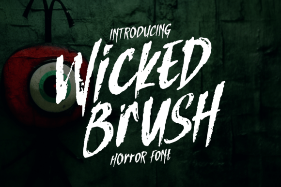 Wicked Brush: A Display Font That Commands Attention