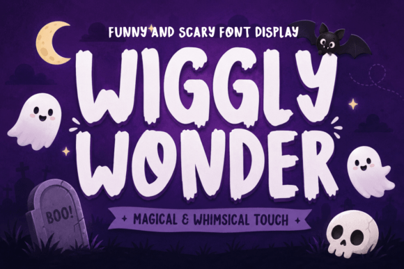 Wiggly Wonder: A Playful Handwritten Display Font for Crafters