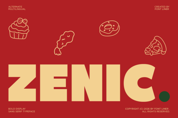 Zenic: A Display Font That Feels Like a Deep Breath